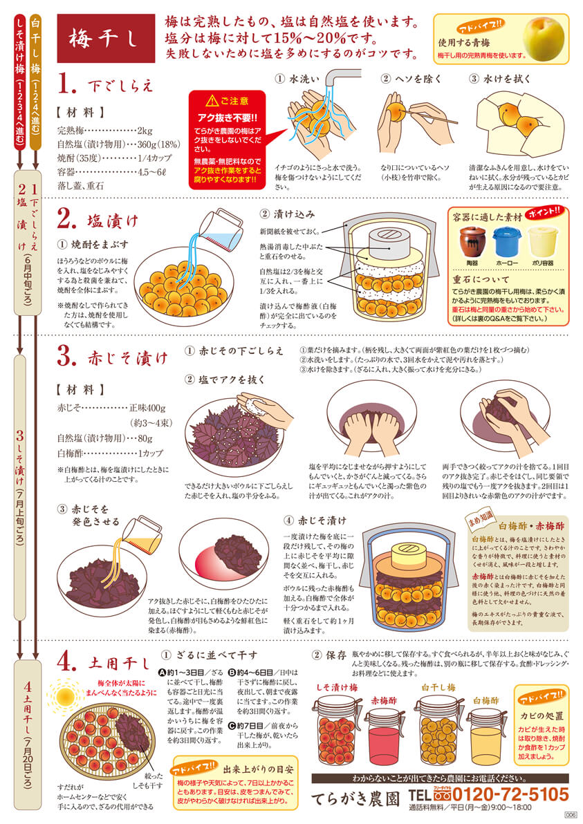 梅干しレシピ