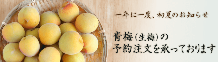 無農薬・自然栽培の南高梅 てらがき農園